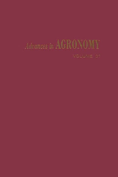 [1825 days] ADVANCES IN AGRONOMY VOLUME 31