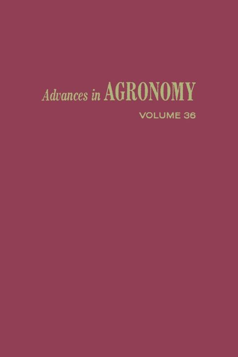 [1825 days] ADVANCES IN AGRONOMY VOLUME 36