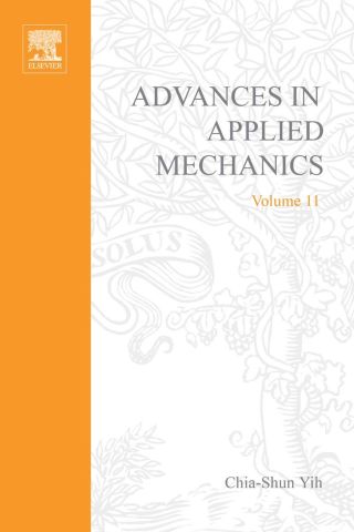 ADVANCES IN APPLIED MECHANICS VOLUME 11