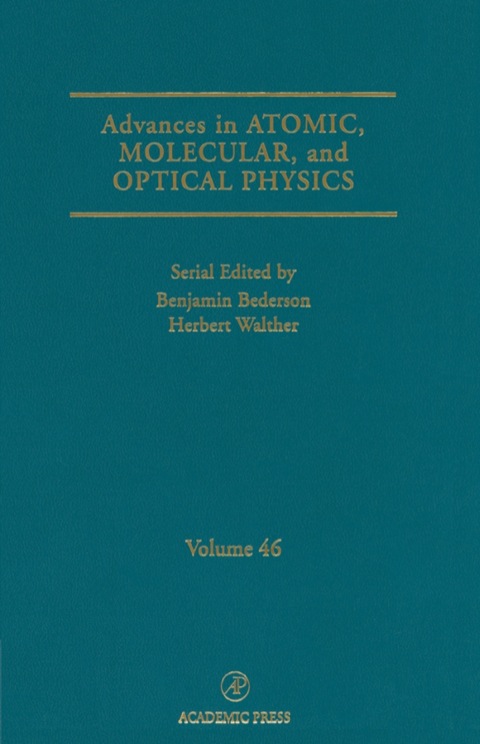 Cover image for book Advances in Atomic, Molecular, and Optical Physics