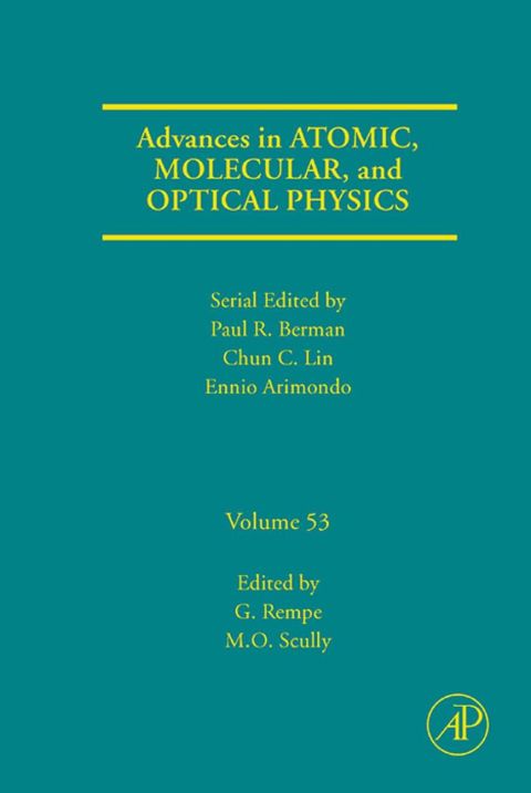 Cover image for book Advances in Atomic, Molecular, and Optical Physics