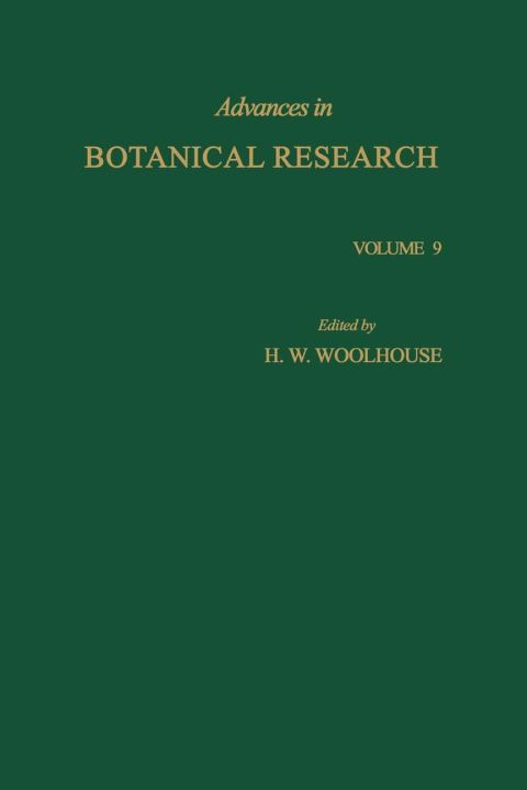[1825 days] ADVANCES IN BOTANICAL RESEARCH APL