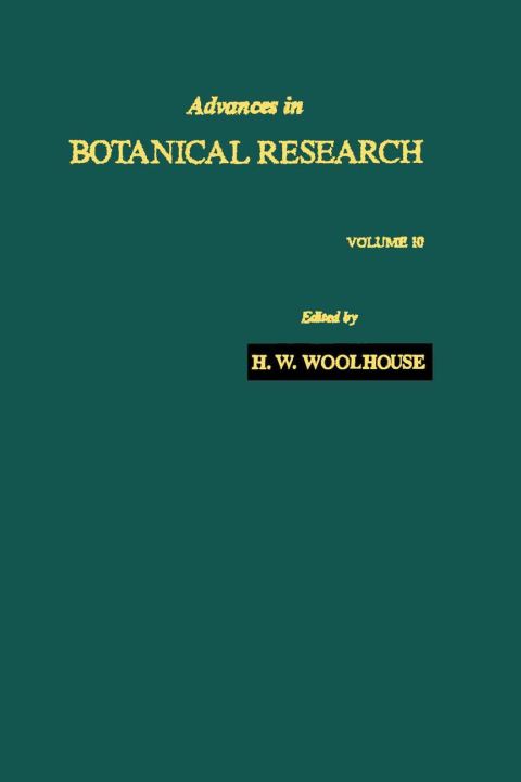 [1825 days] Advances in Botanical Research: Volume 10