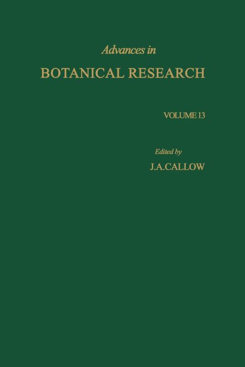 [1825 days] Advances in Botanical Research: Volume 13