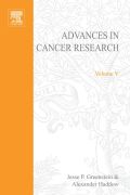 ADVANCES IN CANCER RESEARCH, VOLUME 5 - AUTHOR, UNKNOWN