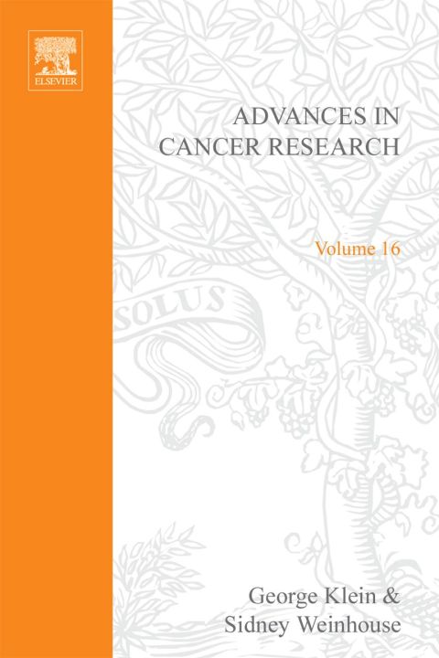 [1825 days] ADVANCES IN CANCER RESEARCH, VOLUME 16