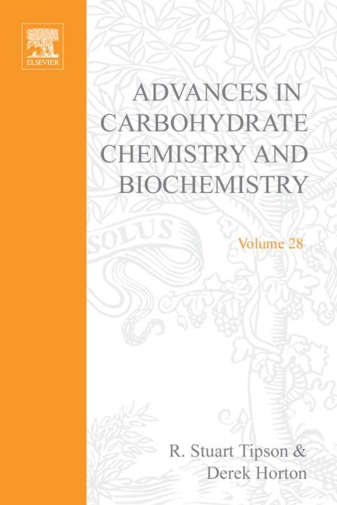 Cover image for book ADV IN CARBOHYDRATE CHEM & BIOCHEM VOL28