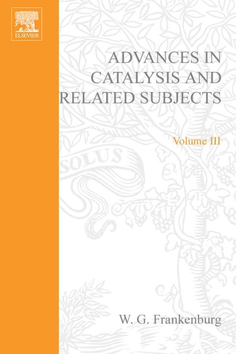 [1825 days] ADVANCES IN CATALYSIS VOLUME 3