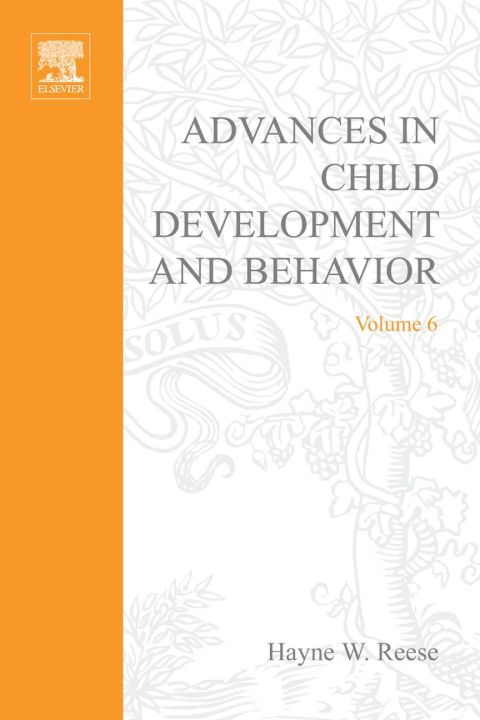 [1825 days] ADV IN CHILD DEVELOPMENT &BEHAVIOR V 6