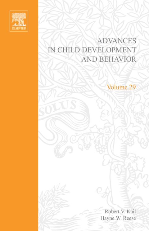 [1825 days] Advances in Child Development and Behavior