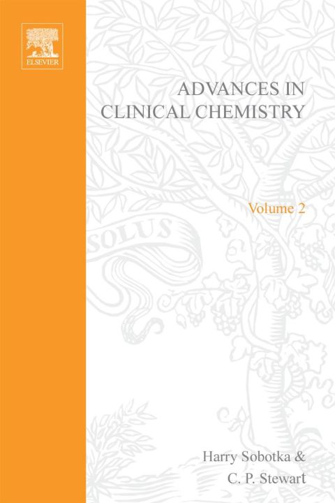 [1825 days] ADVANCES IN CLINICAL CHEMISTRY VOL 2