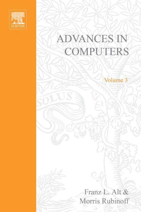 [1825 days] ADVANCES IN COMPUTERS VOL 3