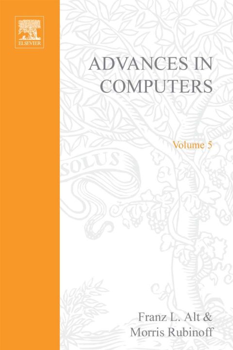 [1825 days] ADVANCES IN COMPUTERS VOL 5