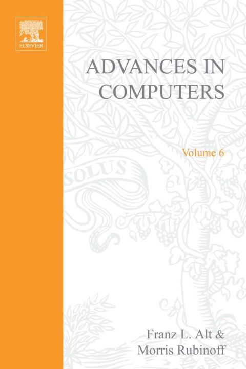 [1825 days] ADVANCES IN COMPUTERS VOL 6