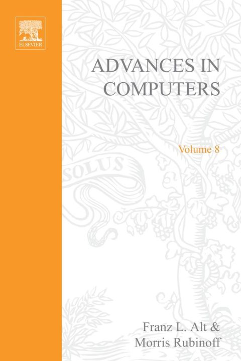[1825 days] ADVANCES IN COMPUTERS VOL 8