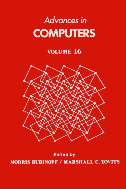 [1825 days] ADVANCES IN COMPUTERS VOL 16