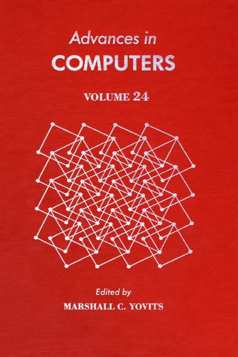 Cover image for book ADVANCES IN COMPUTERS VOL 24
