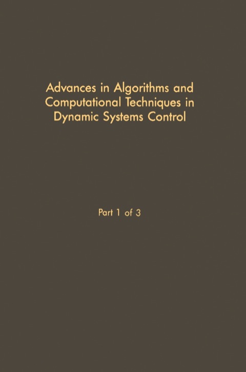 Cover image for book Control and Dynamic Systems V28: Advances in Theory and Applications