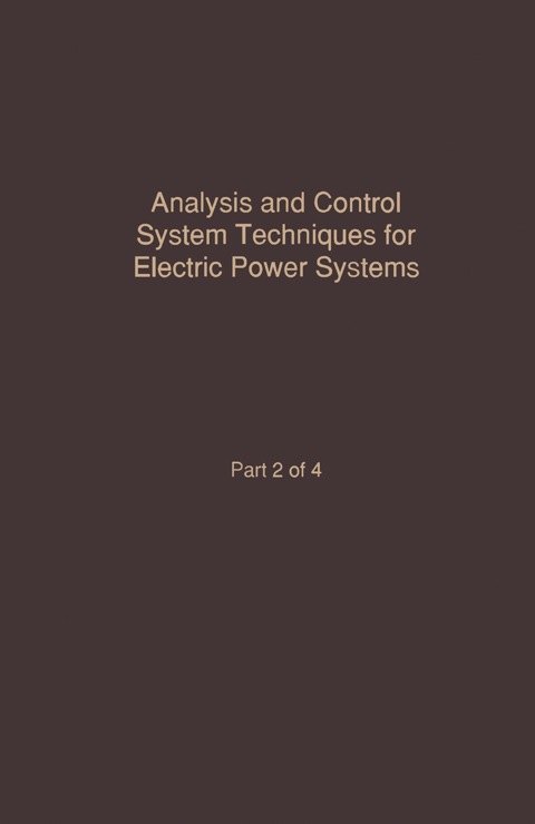 Cover image for book Control and Dynamic Systems V42: Analysis and Control System Techniques for Electric Power Systems Part 2: Advances in Theory and Applications