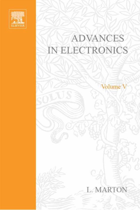[1825 days] ADVANCES ELECTRONIC &ELECTRON PHYSICS V5