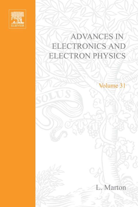 Cover image for book ADVANCES ELECTRONC &ELECTRON PHYSICS V31