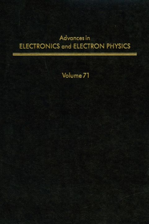Cover image for book ADV ELECTRONICS ELECTRON PHYSICS V71