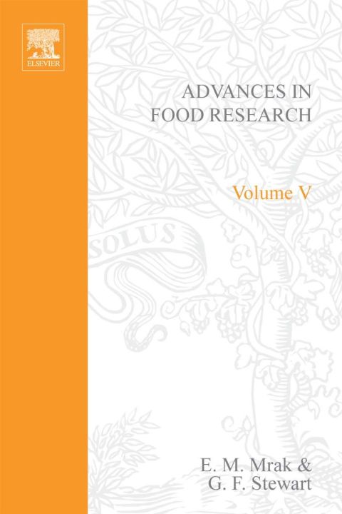 Cover image for book ADVANCES IN FOOD RESEARCH VOLUME 5