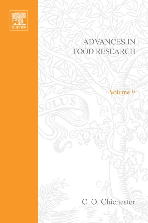Cover image for book ADVANCES IN FOOD RESEARCH VOLUME 9