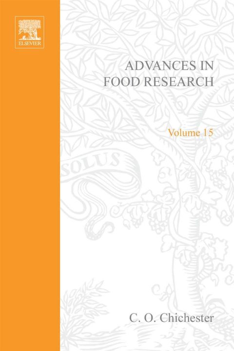 Cover image for book ADVANCES IN FOOD RESEARCH V15