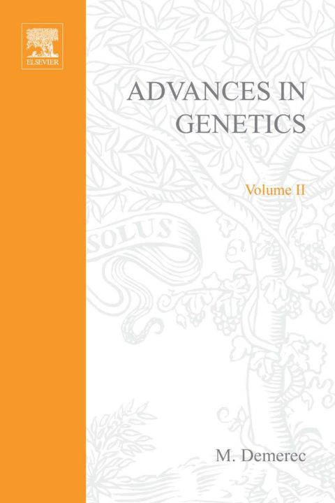 Cover image for book ADVANCES IN GENETICS VOLUME 2