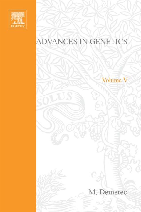 Cover image for book ADVANCES IN GENETICS VOLUME 5