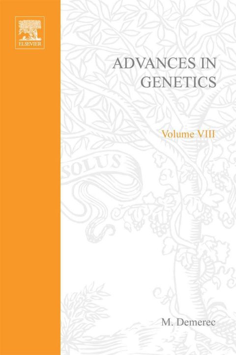 Cover image for book ADVANCES IN GENETICS VOLUME 8