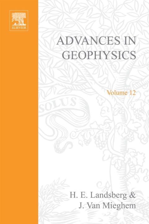 Cover image for book ADVANCES IN GEOPHYSICS VOLUME 12
