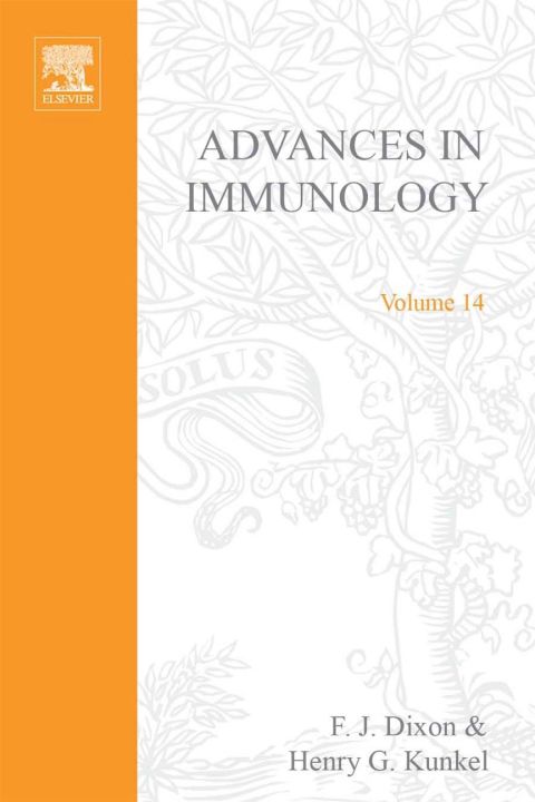 [1825 days] ADVANCES IN IMMUNOLOGY VOLUME 14