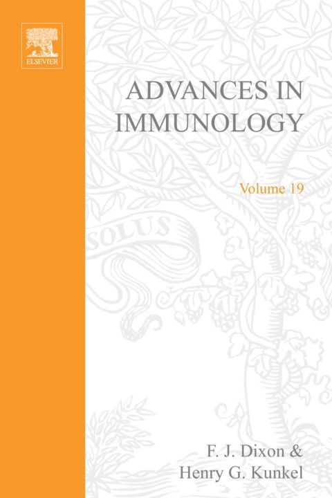 [1825 days] ADVANCES IN IMMUNOLOGY VOLUME 19