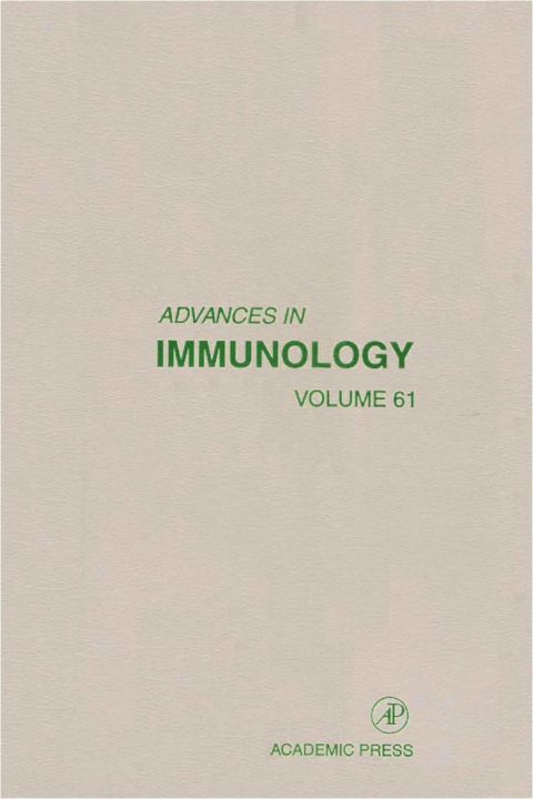 Cover image for book Advances in Immunology