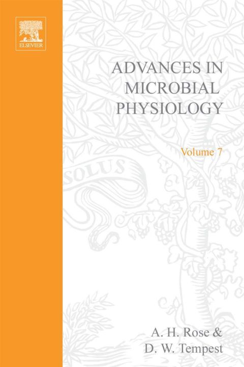 Cover image for book Adv in Microbial Physiology APL