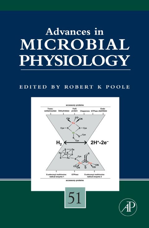 Cover image for book Advances in Microbial Physiology