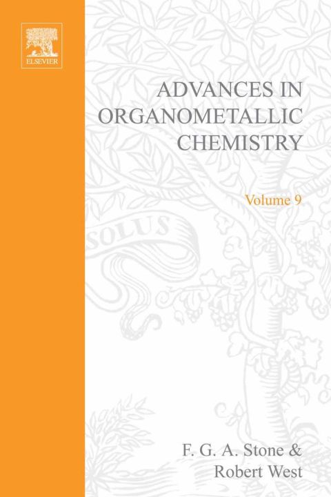 Cover image for book ADVANCES ORGANOMETALLIC CHEMISTRY V 9