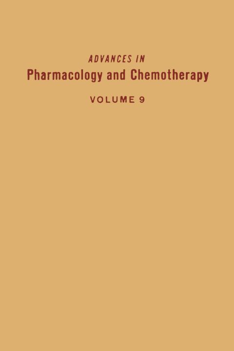 Cover image for book ADV IN PHARMACOLOGY &CHEMOTHERAPY VOL 9