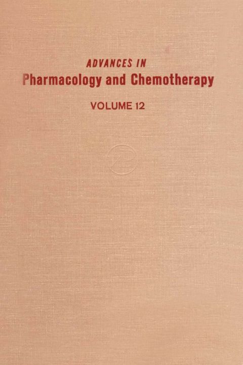 Cover image for book ADV IN PHARMACOLOGY &CHEMOTHERAPY VOL 12