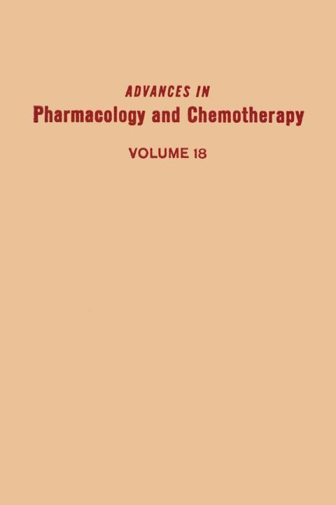 Cover image for book ADV IN PHARMACOLOGY &CHEMOTHERAPY VOL 18