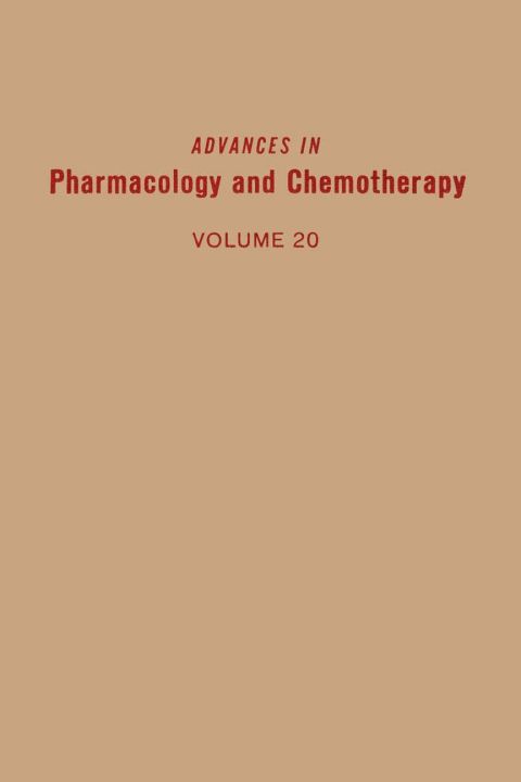 Cover image for book ADV IN PHARMACOLOGY &CHEMOTHERAPY VOL 20