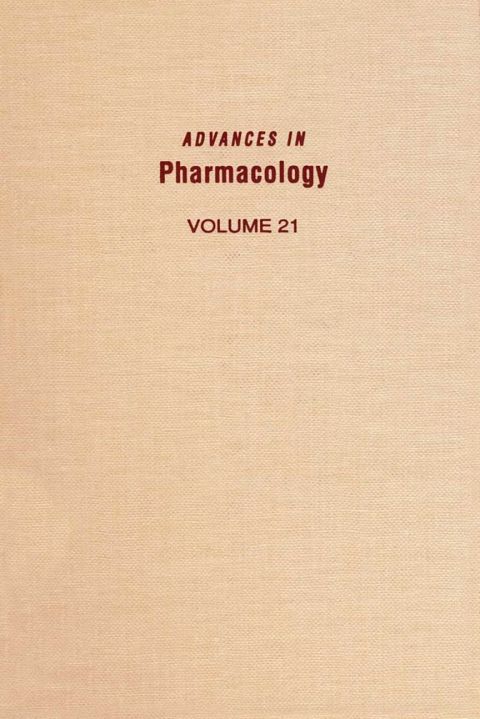 Cover image for book ADVANCES IN PHARMACOLOGY VOL 21