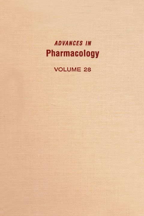 Cover image for book Advances in Pharmacology