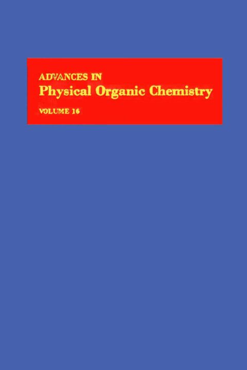 [1825 days] ADV PHYSICAL ORGANIC CHEMISTRY APL