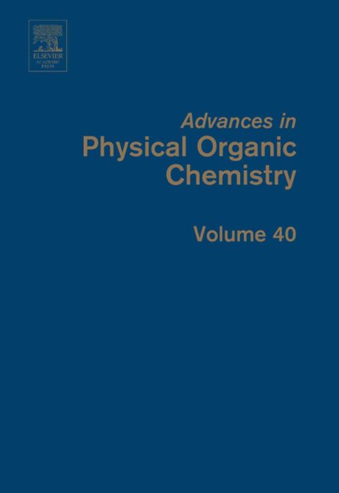Cover image for book Advances in Physical Organic Chemistry