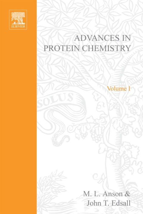 Cover image for book ADVANCES IN PROTEIN CHEMISTRY VOL 1