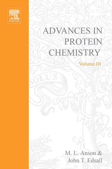 Cover image for book ADVANCES IN PROTEIN CHEMISTRY VOL 3