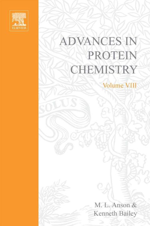 Cover image for book ADVANCES IN PROTEIN CHEMISTRY VOL 8